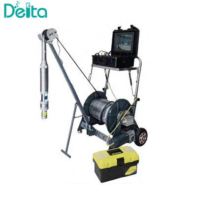 Camera kiểm tra lỗ khoan 500m Clear Image với bộ đếm độ sâu
